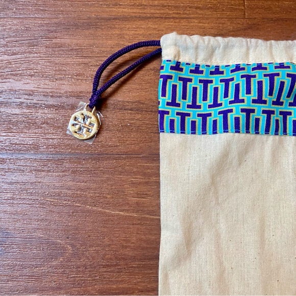 Tory Burch Large Canvas Drawstring Dust Bag NWOT - Picture 2 of 5